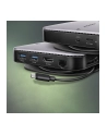 axagon HMC-UFO Wieloportowy hub 9in1 USB-C 3.2 Gen 2 10Gbps HDMI M.2 NVMe/SATA audio PD100W microSD LAN - nr 43