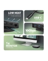 axagon HMC-UFO Wieloportowy hub 9in1 USB-C 3.2 Gen 2 10Gbps HDMI M.2 NVMe/SATA audio PD100W microSD LAN - nr 53