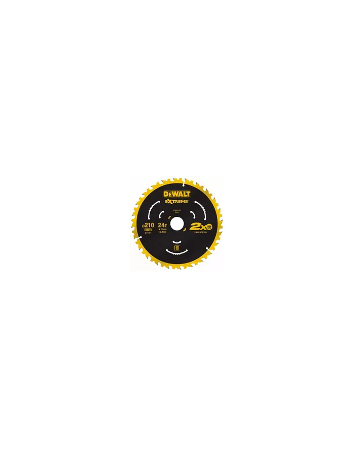 dewalt tarcza pilarska 210x30/24 zęb główny