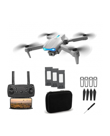 extralink Dron E99 Pro | Zestaw dron + 3 baterie + pokrowiec | 1800mAh