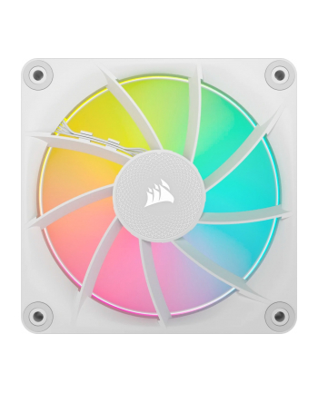CORSAIR LĂĽfter 120*120*25 LX120 RGB iCUE Link Biały Pojedynczy