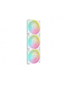 CORSAIR LĂĽfter 120*120*25 LX120 RGB iCUE Link Biały Potrójny - nr 1