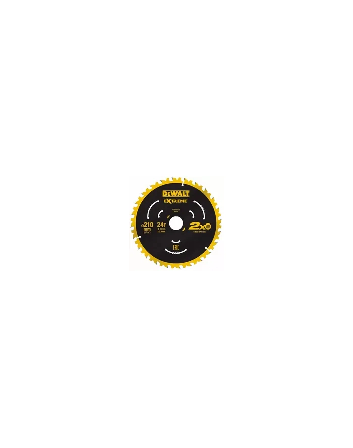 dewalt tarcza pilarska 210x30/24 zęb główny