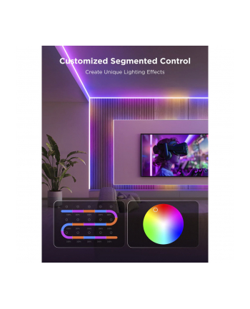 Govee H61E5 COB Strip Lights Pro 3m | Taśma LED | Wi-Fi, Bluetooth, RGBICW