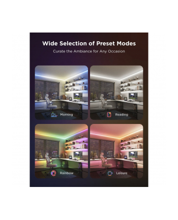 Govee H61E5 COB Strip Lights Pro 3m | Taśma LED | Wi-Fi, Bluetooth, RGBICW