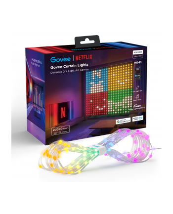 Govee H70BC Curtain Light Netflix Co-branding Version | Zasłona, kurtyna LED | Wi-Fi, Bluetooth