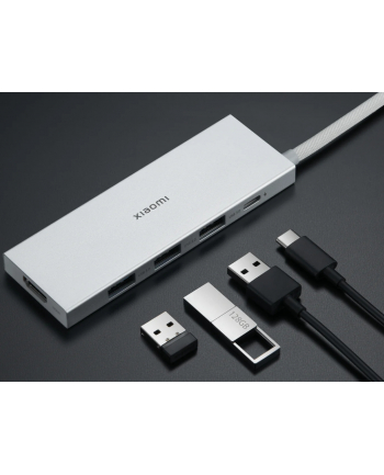 Xiaomi 5-in-1 Type-c Hub | Hub USB | Koncentrator USB, Type-C/USB-A x 3/HDMI