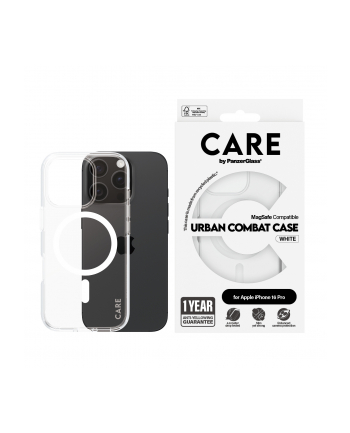 Care By Panzerglass Case Flagship White Magsafe Iphone 16 Pro