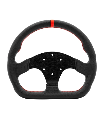 Simagic D-Shaped Steering Wheel without HUB - 325m P325DLEATHER