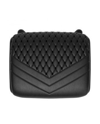 Podnóżek noblechairs Footrest V2.0, czarny, naturalna skóra (NBL-FR-RL-BLK)
