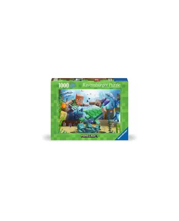 ravensburger RAV puzzle 1000 Minecraft 00421