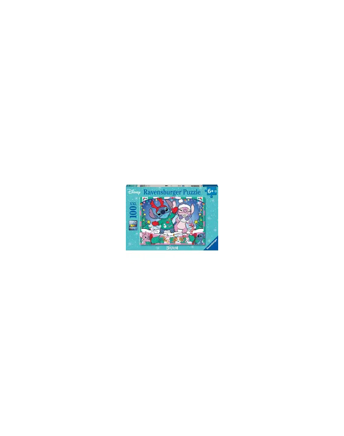 ravensburger RAV puzzle 100 Stitch Święta 04030 główny