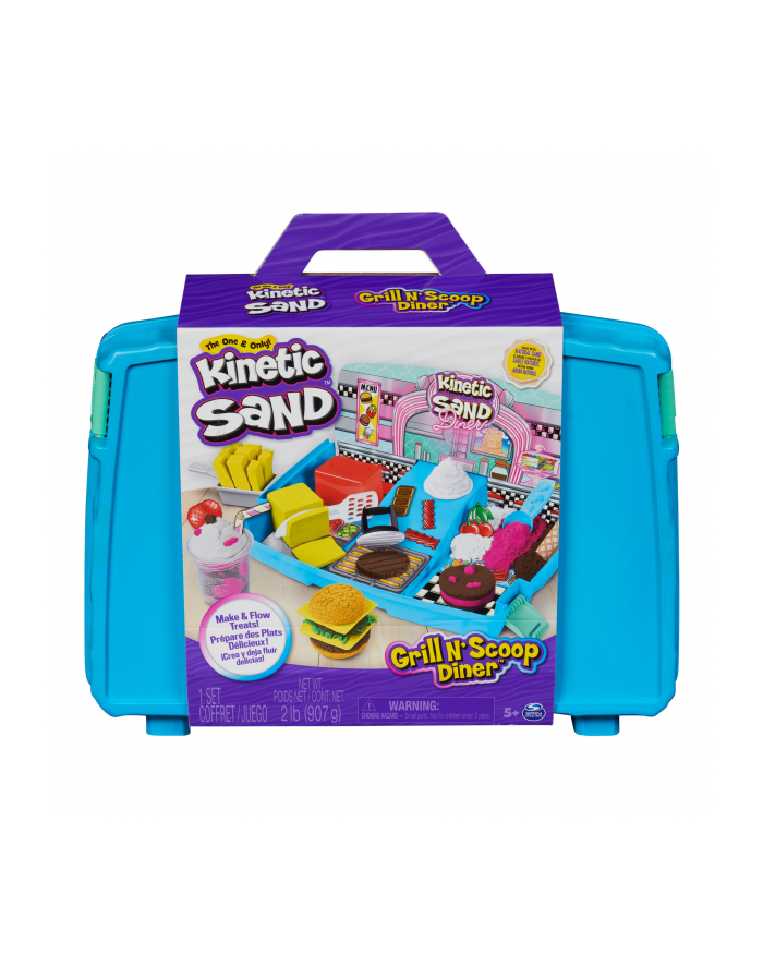 spin master SPIN Kinetic Sand Walizka Gril 6068028 główny