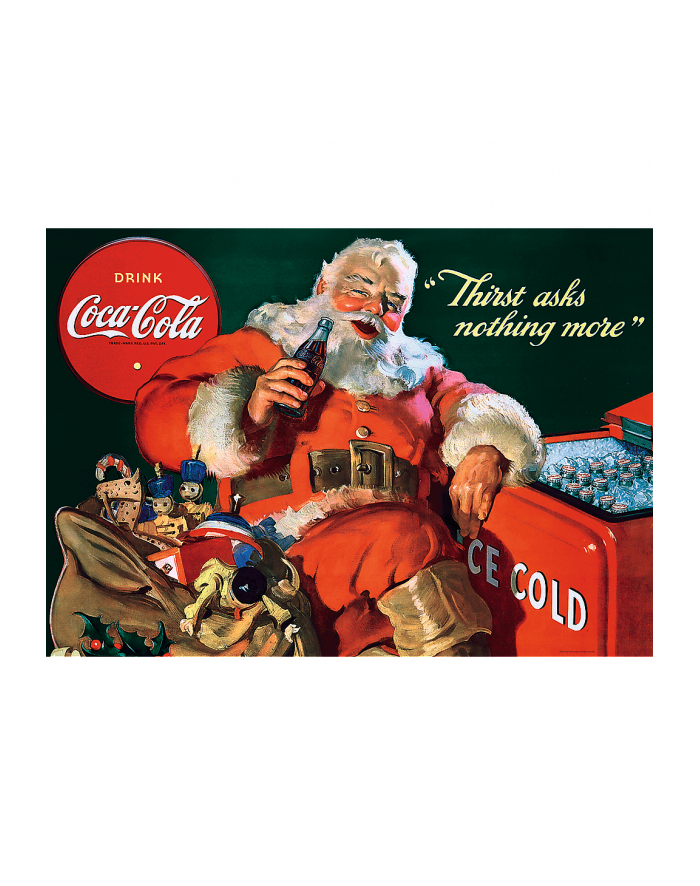 trefl PUZZLE 1000 Coca-Cola Prezenty od Mikołaja 10921 główny