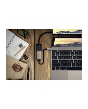 Satechi Type-C to VGA Adapter space gray