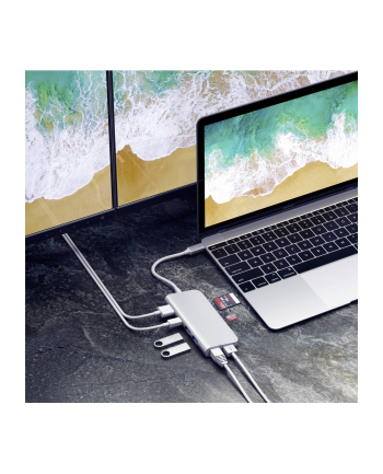 Satechi Type-C Multimedia Adapter silver