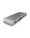 Satechi Type-C USB Passthrough Hub space gray - nr 1