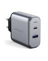 Satechi 30W Dual Port Wall Charger space gray - nr 1