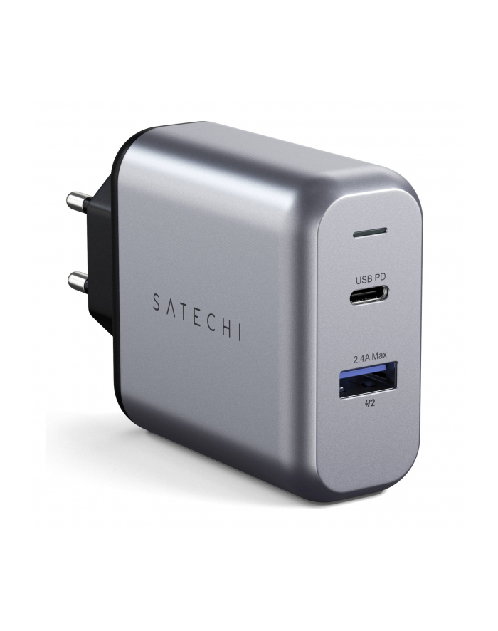 Satechi 30W Dual Port Wall Charger space gray główny