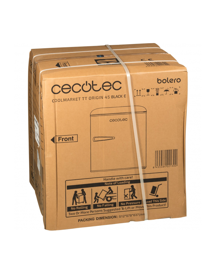 CECOTEC Frigorfico Bolero Cool- Market TT Origin 45 Black E główny