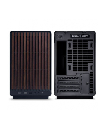 Lian Li Dan Cases A3-Matx Wood Edition Minitower Czarny (A3Matxwdczarna)