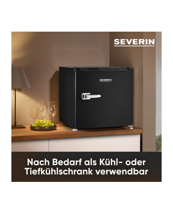 Lodówka Severin GB8880 jednodrzwiowa 49,6 cm Czarna nr 2