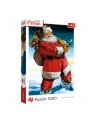 trefl PUZZLE 1000 Coca-Cola Mikołaj na śniegu 10923 - nr 1