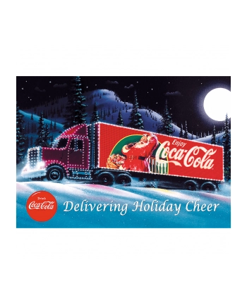 trefl PUZZLE 1000 Coca-Cola Świąteczny truck 10941