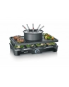 Severin RG 2347 Raclette 2w1 czarny Rodzaj: raclette/ grill | Moc [W]: 1400 | Kolor: czarny | Dodatki: 8 patelenek do raclette | grill 42 x 26 cm - nr 1