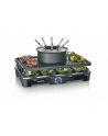 Severin RG 2347 Raclette 2w1 czarny Rodzaj: raclette/ grill | Moc [W]: 1400 | Kolor: czarny | Dodatki: 8 patelenek do raclette | grill 42 x 26 cm - nr 1