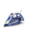 Tefal Easygliss Plus  FV5735 biało-niebieski Moc [W]: 2500 | Rodzaj stopy: Durilium AirGlide | Wytwarzanie pary [g/min]: 45 | Uderzenie pary [g/min]: 220 - nr 15