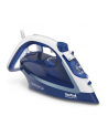 Tefal Easygliss Plus  FV5735 biało-niebieski Moc [W]: 2500 | Rodzaj stopy: Durilium AirGlide | Wytwarzanie pary [g/min]: 45 | Uderzenie pary [g/min]: 220 - nr 18