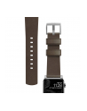 Nomad Strap Modern Leather Brown Connector Silver 38/40/41 mm - nr 9