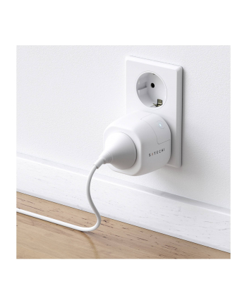 Satechi Homekit Smart Outlet (wersja europejska) Kolor: BIAŁY