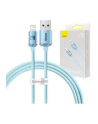 Baseus Crystal Shine USB-A do Lightning 2.4A, 1.2m (niebieski) Kabel USB do iP - nr 10
