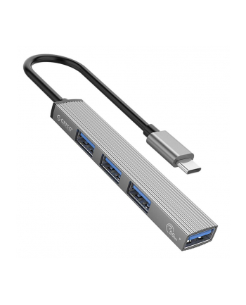 Orico Hub USB-C, USB-A 5Gbps, 3*USB-A 2.0, alumini Orico Hub USB-C, USB-A 5Gbps, 3*USB-A 2.0, aluminiowy