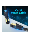 Vention S/FTP Cat.8RJ45 Ethernet 0,5m czarny Kabel sieciowy S/FTP Cat.8 - nr 6