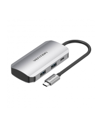 Vention USB-C do 4x USB 3.0, PD, 15cm Stacja dokująca USB-C - 4x USB 3.0, PD nr 2