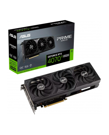 asus Karta graficzna GeForce RTX 4070 Ti Super OC 16G Prime GDDR6X HDMI/3DP