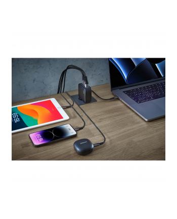 Intenso Power Adapter W140 SET 2x USB-C 1x USB-A include Kabel