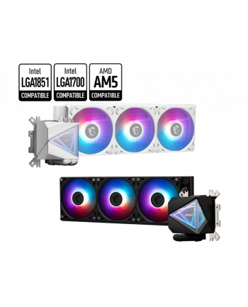 msi Chłodzenie procesora MAG CORELIQUID I360 WHITE 360mm ARGB /306-7ZW8A21-C24
