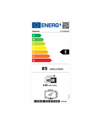 Panasonic TV-65W80AEZ czarny