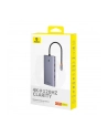 Baseus PortalJoy Series | 13w1 | 2x HDMI, VGA, DP, 2x USB3.1, USB2.0, USB-C, Mini Jack, RJ45, SF/TF 100W dok 13w1 - nr 7