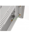 Szafa instalacyjna Rack Lanberg Wisząca 10'' 6U 300x300 Drzwi przeszklone (flat pack) Szara - nr 3