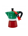 Bialetti Moka Express Italia 3tz czerwono-zielona - nr 1
