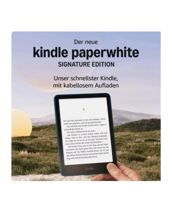 Kindle PaperKolor: BIAŁY 32 GB Jadegrün Signature