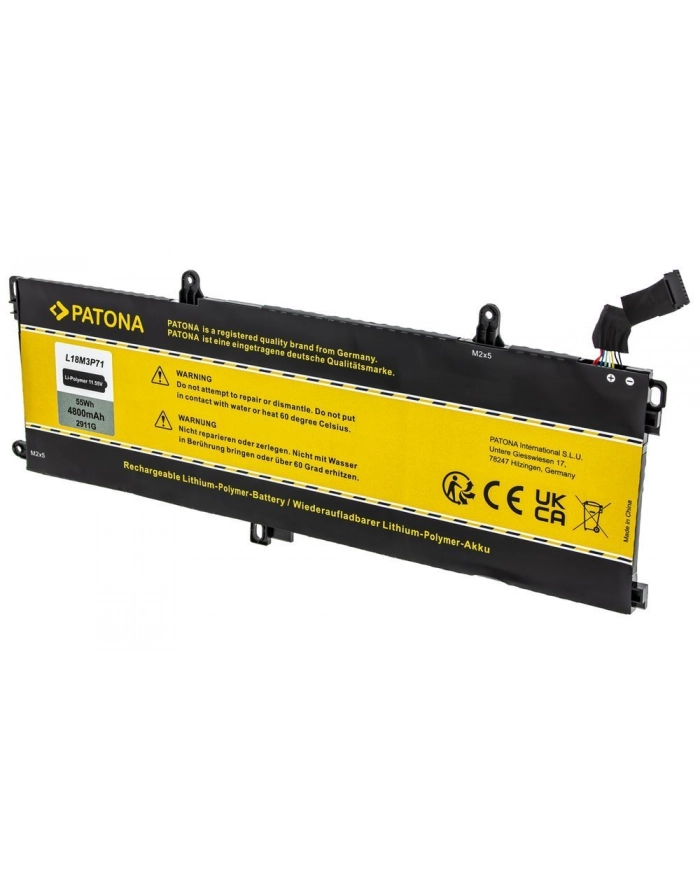 Patona dla Lenovo Thinkpad P53S/T590 4800mAh Li-Pol 11 55V L18M3P71 (PT2911) główny