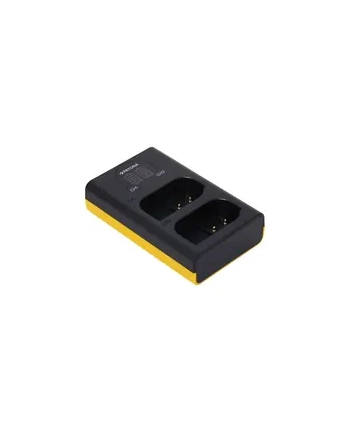 Ładowarka Podwójna Patona Dual Lcd Usb Do Akumulatorów Panasonic Dmw-Blk22