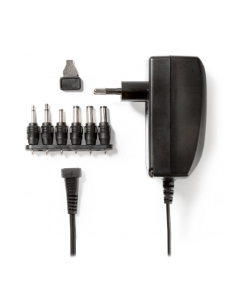 Nedis Zasilacz adapter zasilający/ inwentor Wewnętrzna 27 W Czarny (ACPA007)