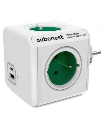 Cubenest PowerCube Original Usb A+c Pd 20 W zielony (PC220GN)
